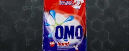 OMO washing powder packet