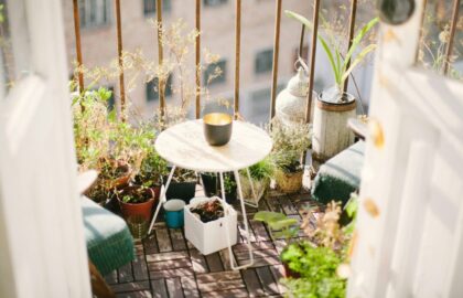 balcony cleaning