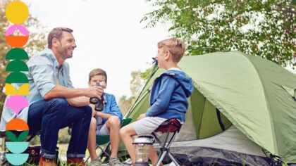 camping with kids
